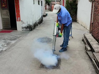 广州控制病媒生物机构下水道消杀灭虫行动